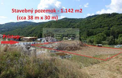 Telek családi háznak az eladás a Horné Hámre